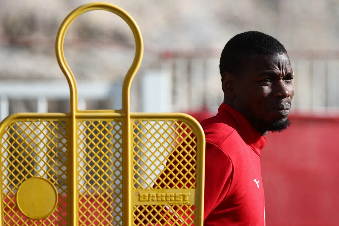 Pogba in Monaco squad for first time after more than two years out ...