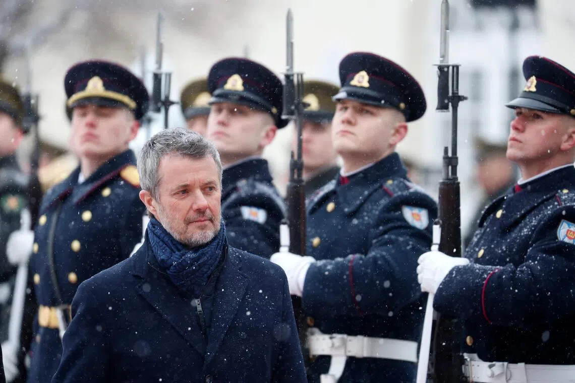 Denmark king visits Greenland