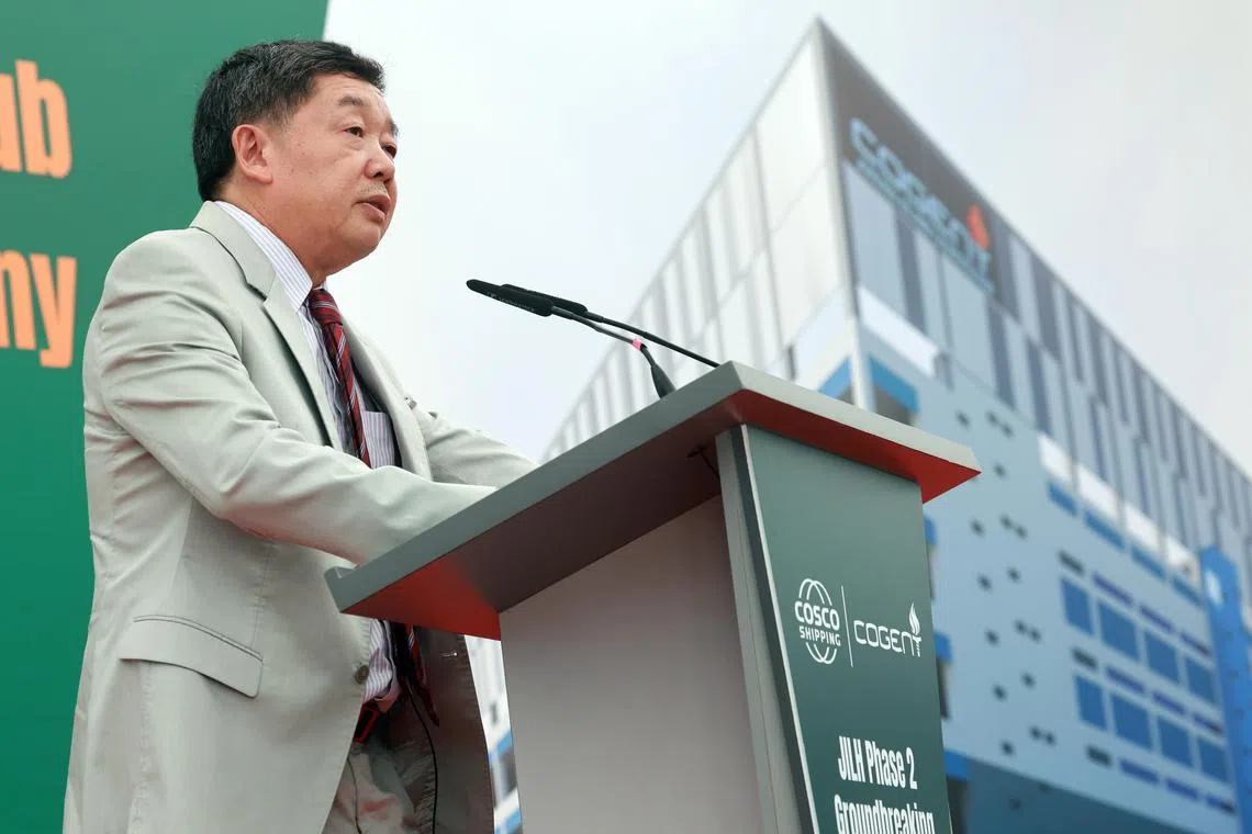  Mr Lan Chunhaii, Cosco Shipping International(Singapore) Co. Ltd,  Executive VP 