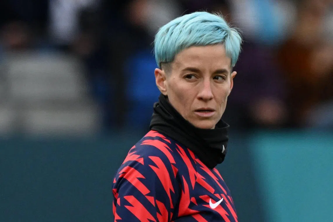 Rapinoe, 38, announced before the recently concluded Women's World Cup that she would retire at the end of the season.