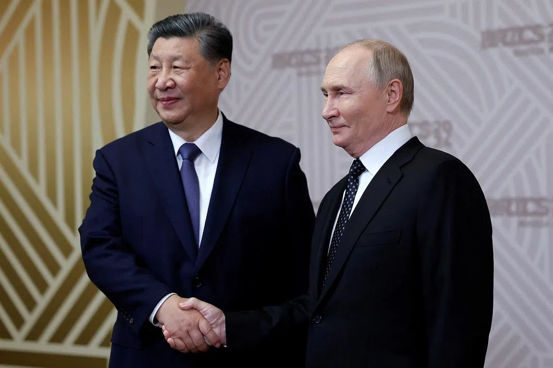 The call between Chinese President Xi Jinping and Russian counterpart Vladimir Putin is the second that they have held in 2025.