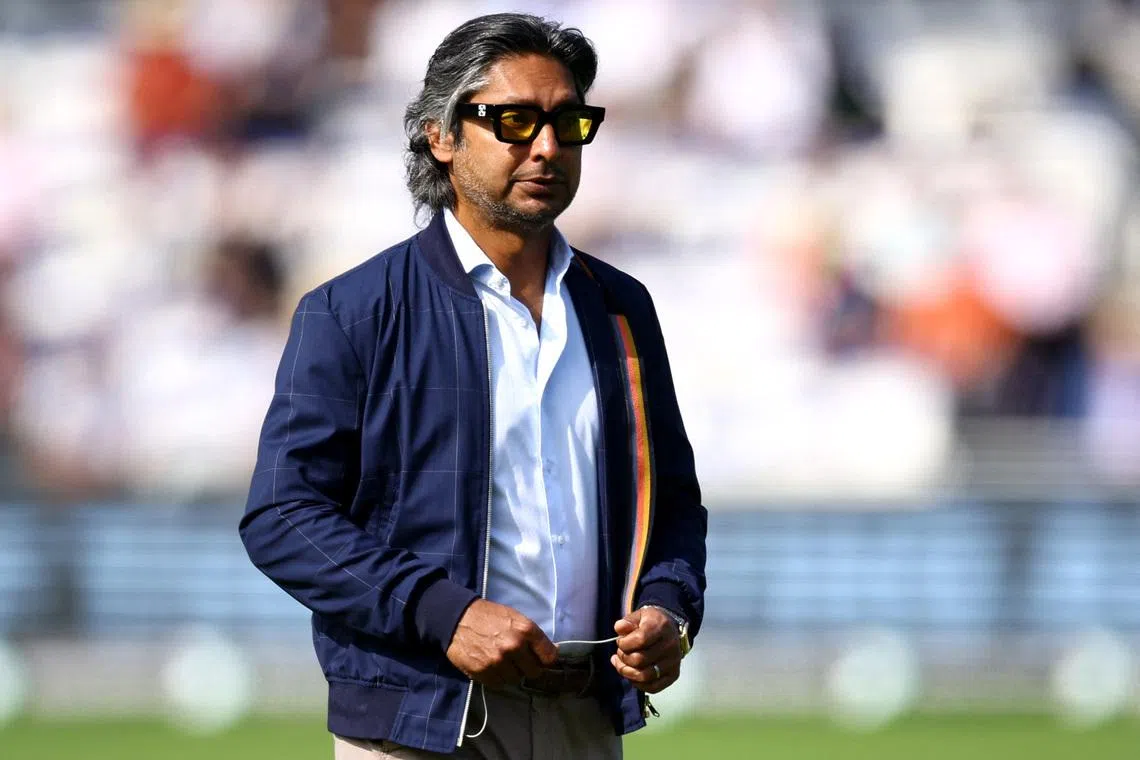 Cricket - Second Test - England v Sri Lanka - Lord's Cricket Ground, London, Britain - August 30, 2024 Former Sri Lankan cricketer Kumar Sangakkara before the second day of the test Action Images via Reuters/Andrew Boyers
