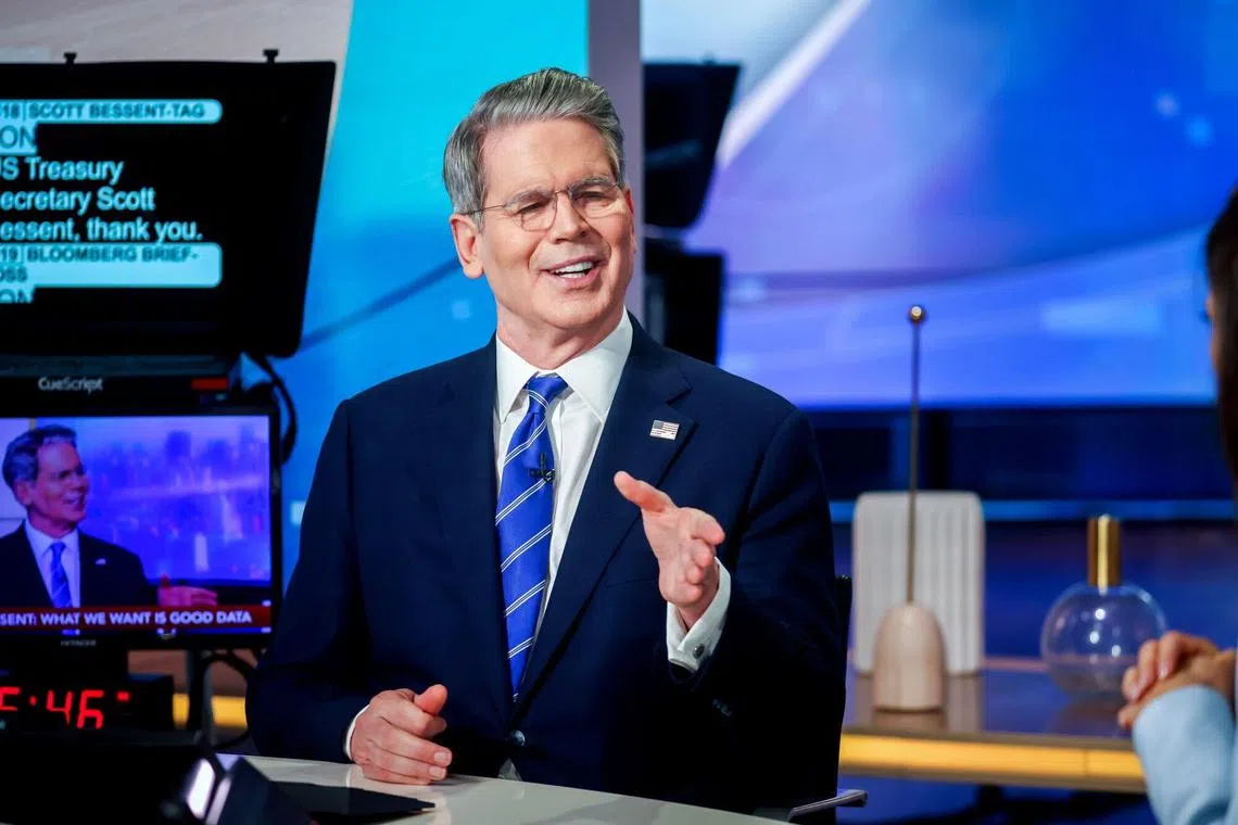 Treasury Secretary Scott Bessent said he expected to substantially revise upward his earlier estimate of US$300 billion (S$3.8 billion) in revenues from the tariffs.