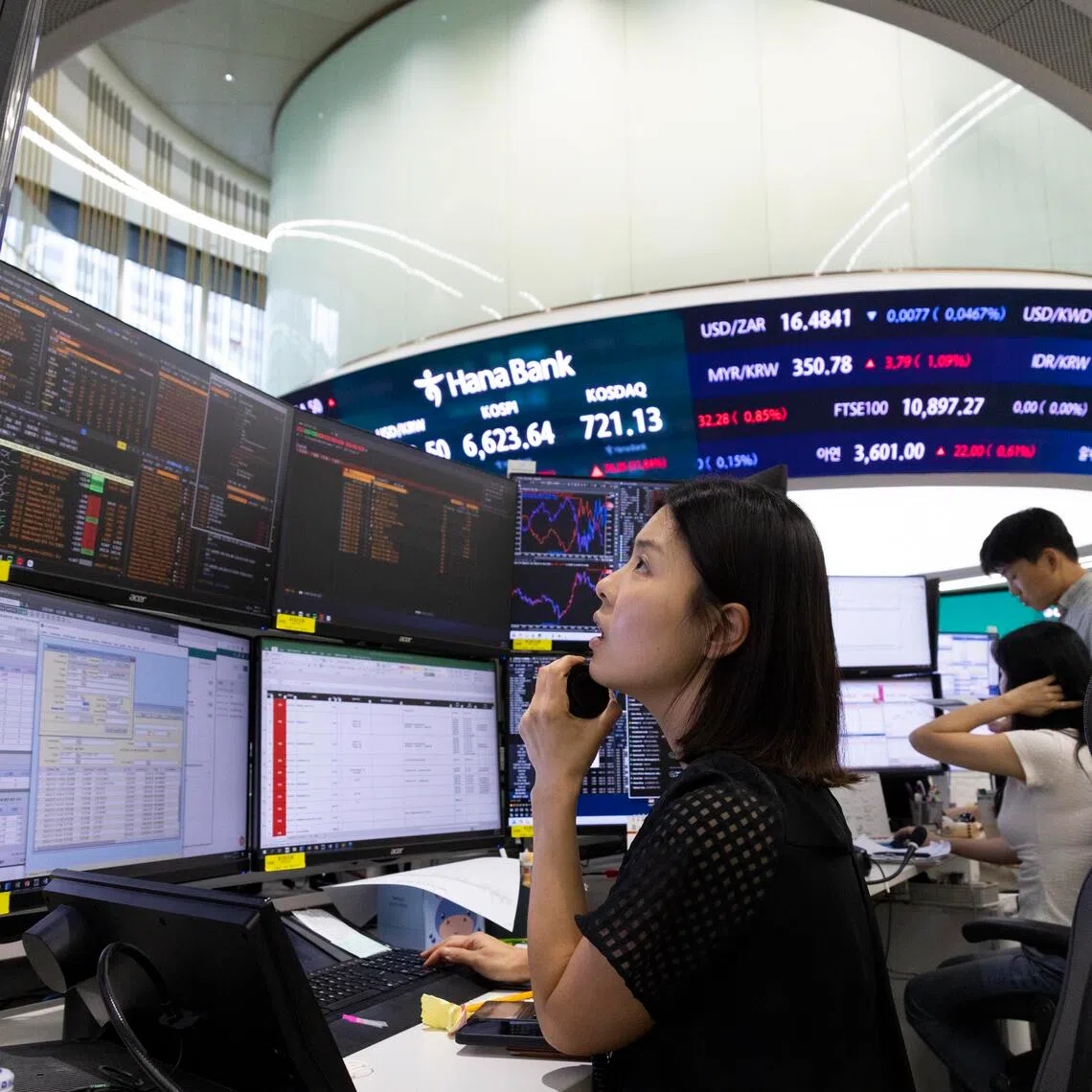 Surging turbulence in the Kospi drove a volatility gauge to a record-high 96.9 in June.