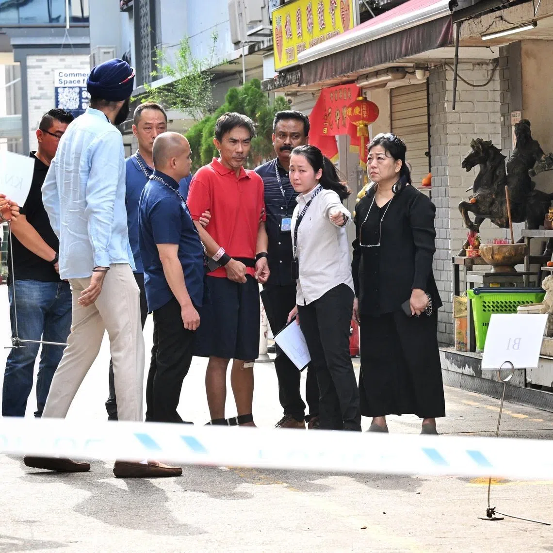 Ong Hou Cheong is accused of causing the death of Chow Ling Fei, 70, who died in hospital on March 9. 