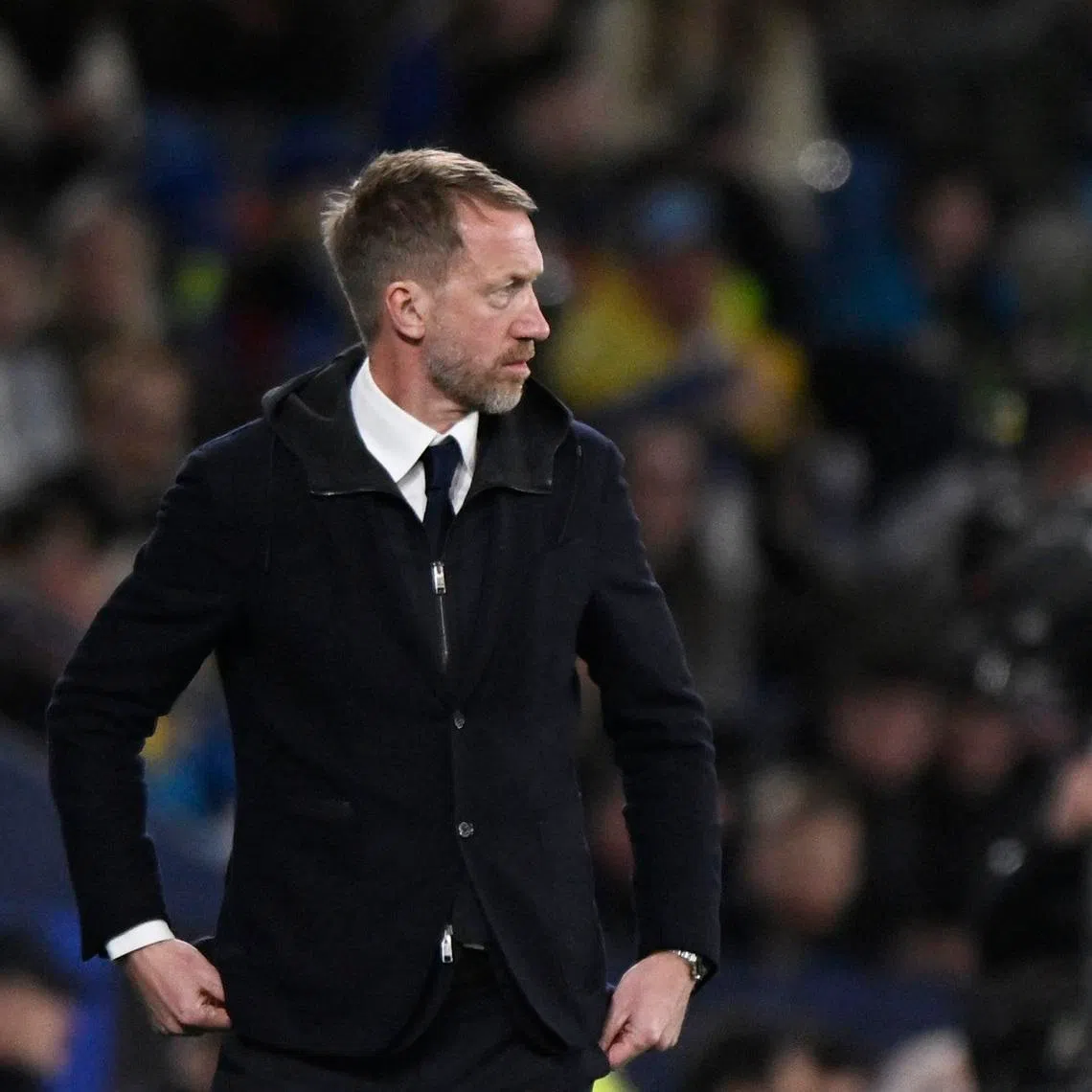 Soccer Football - FIFA World Cup - UEFA Qualifiers - Semi Final - Ukraine v Sweden - Estadi Ciutat de Valencia, Valencia, Spain - March 26, 2026 Sweden coach Graham Potter REUTERS/Pablo Morano