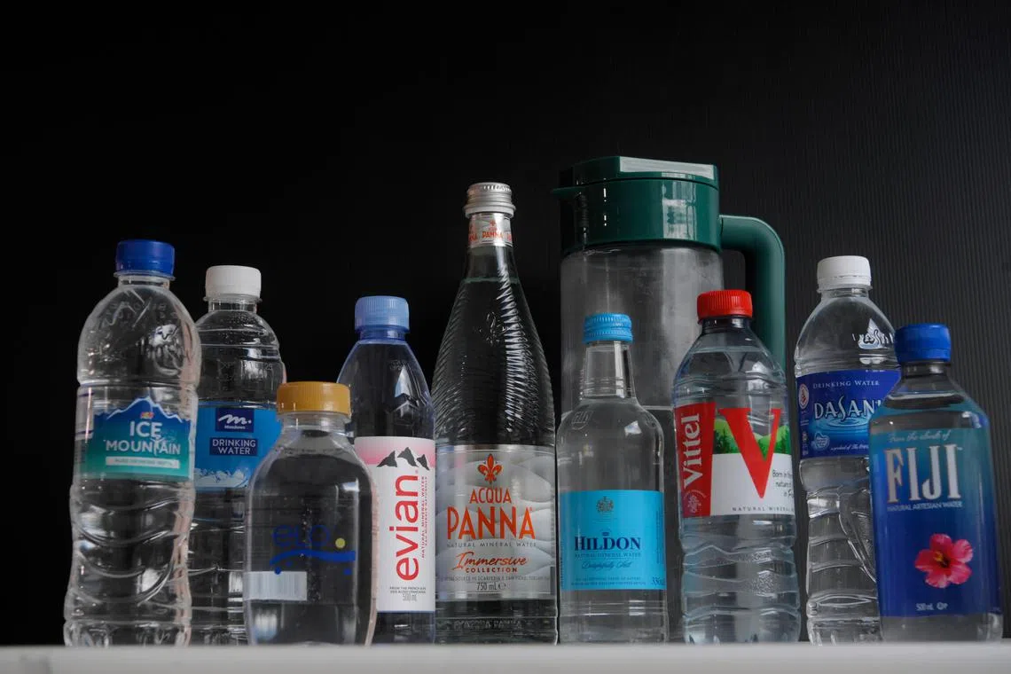 The panel tasted nine brands of water, as well as tap water from a water cooler. 