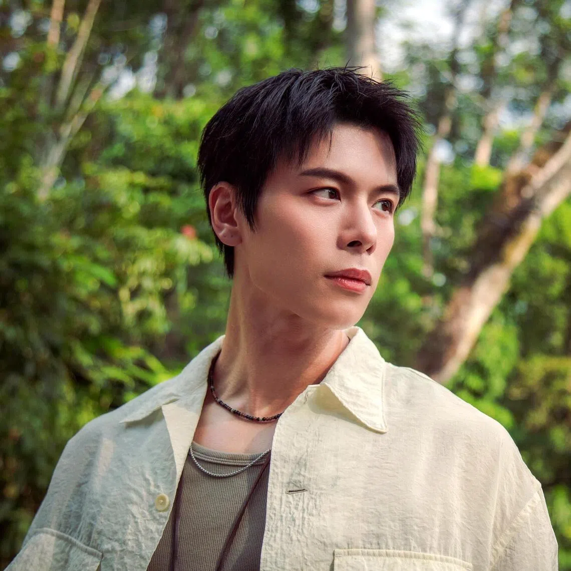 A scene from the upcoming Japan-Singapore drama Squall, starring Singaporean actor Glenn Yong.