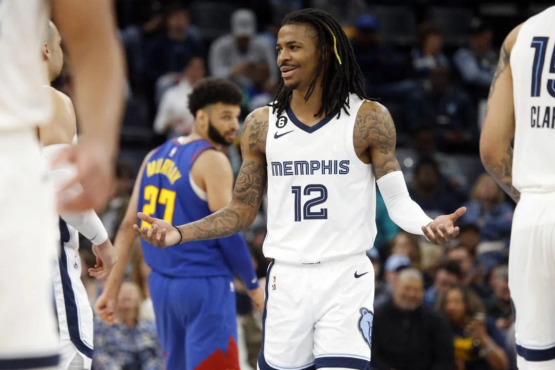 Ja Morant of the Memphis Grizzlies has been accused of punching a teenager during a game in the player's Tennessee home in July 2022.
