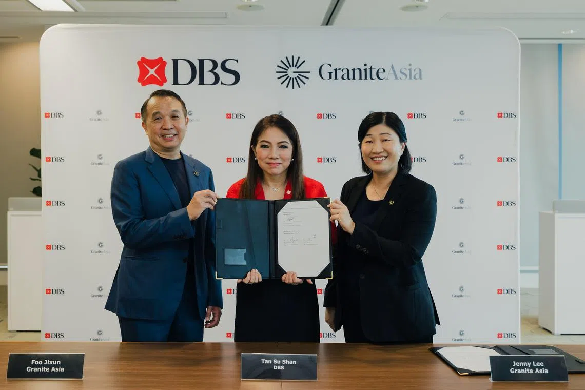 straitstimes.com - Chor Khieng Yuit - AI-driven businesses in Asia to get more support as DBS partners Granite Asia
