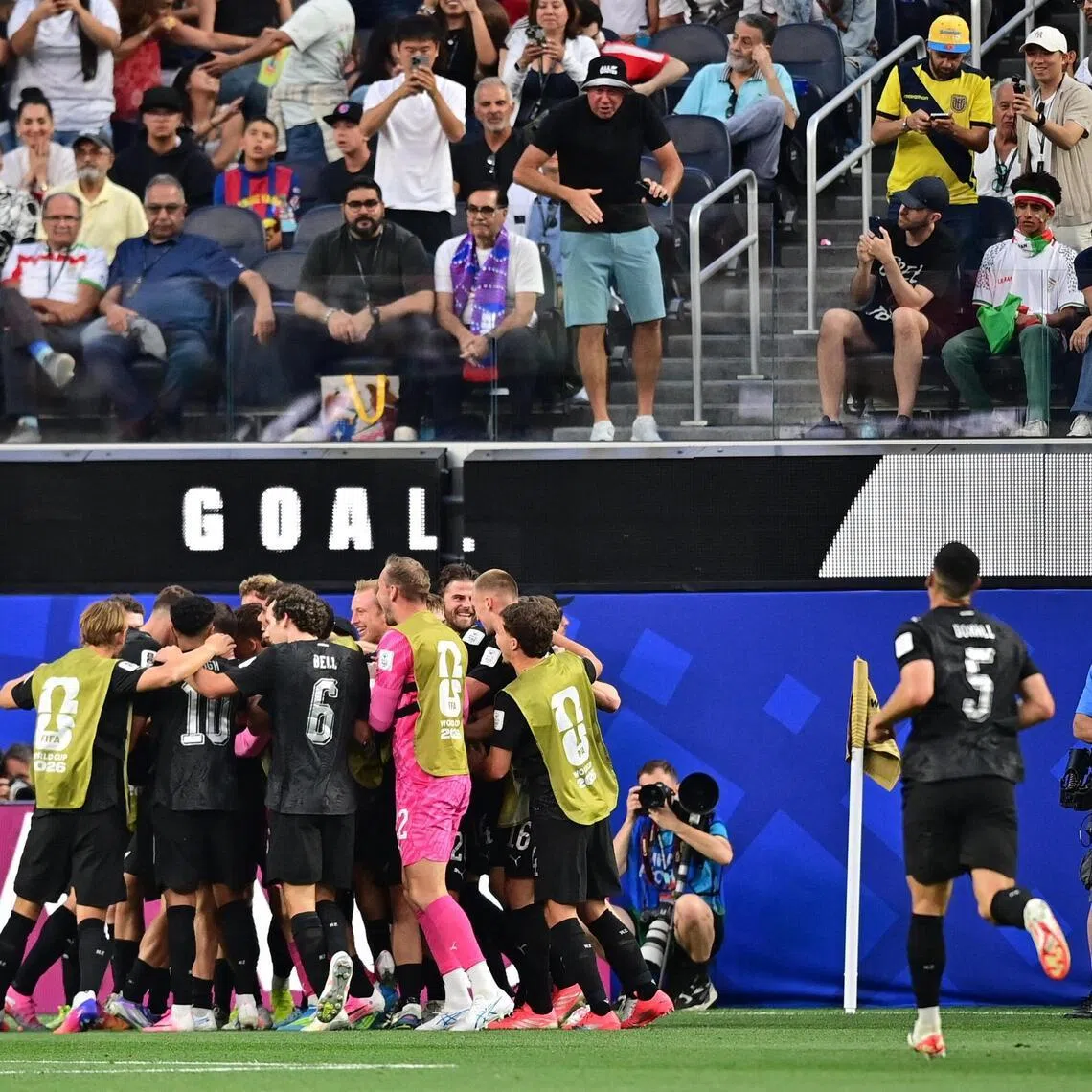 Elijah Just scored both New Zealand’s goals in each half.