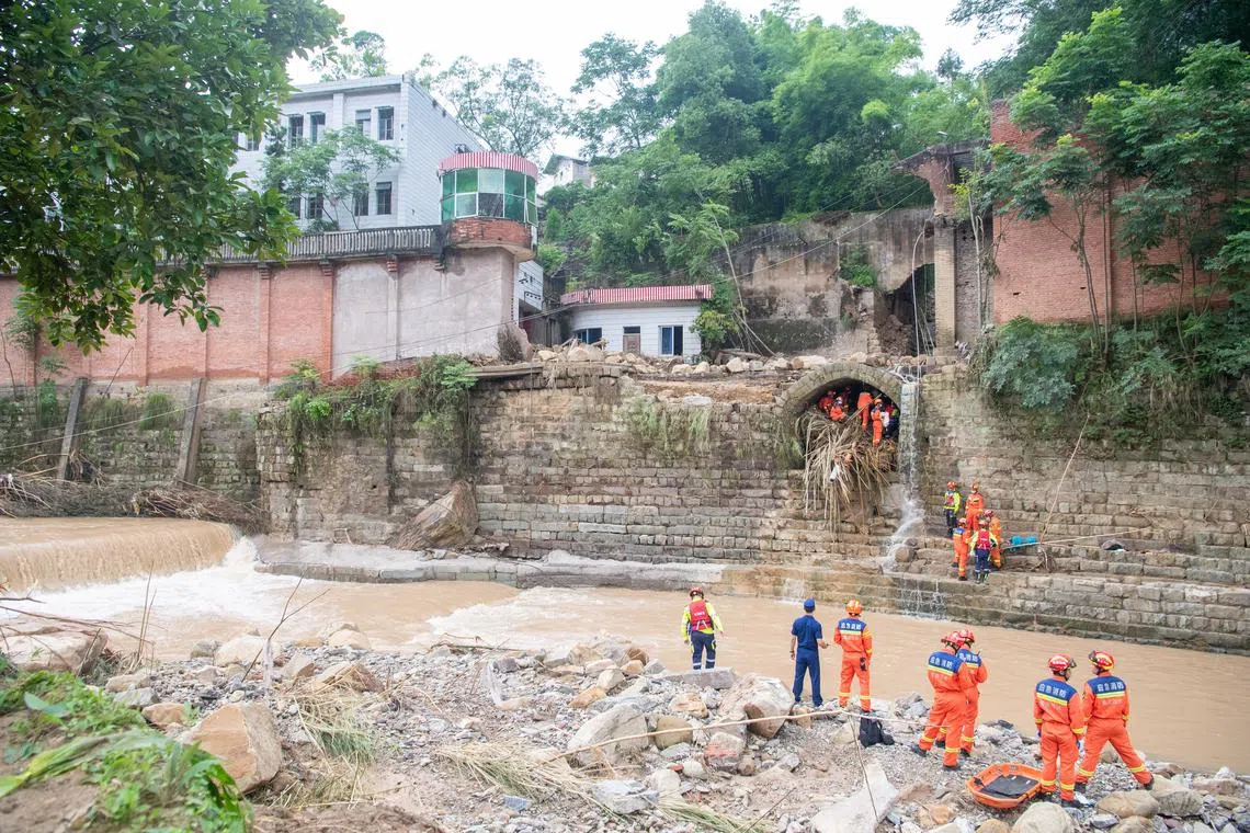 Flash floods have ripped through parts of China over the past few weeks, with Chongqing hit particularly hard. 
