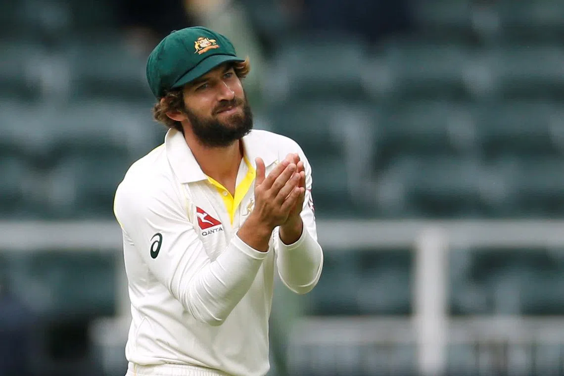 FILE PHOTO: Cricket - South Africa v Australia - Fourth Test - Wanderers Stadium, Johannesburg, South Africa - April 2, 2018   Australia's Joe Burns   REUTERS/Siphiwe Sibeko/File Photo