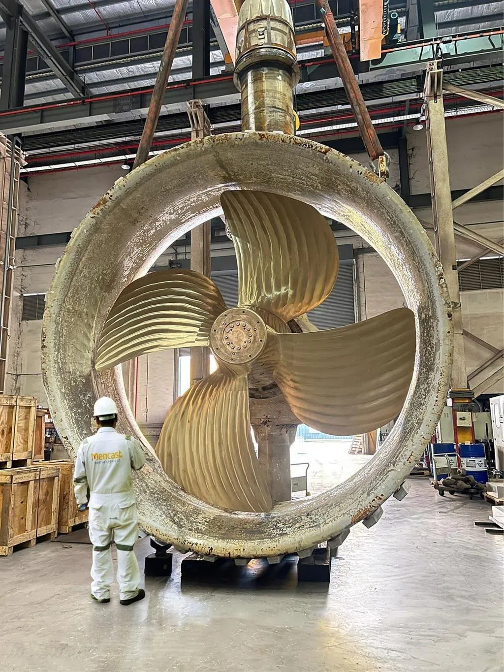 mencast marine singapore advanced manufacturing partnership astar