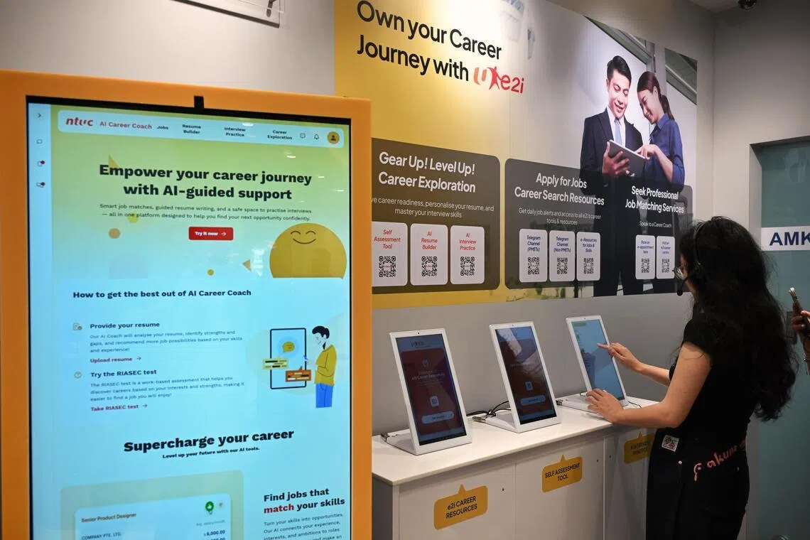Workers and job seekers get boost from new e2i career centre in Ang Mo Kio, AI workshop series