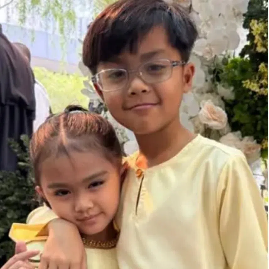 Malaysian Member of Parliament Syed Saddiq Syed Abdul Rahman, singer-actress Bella Astillah, Ara Adreanna and Mohamad Ayden Adrean.