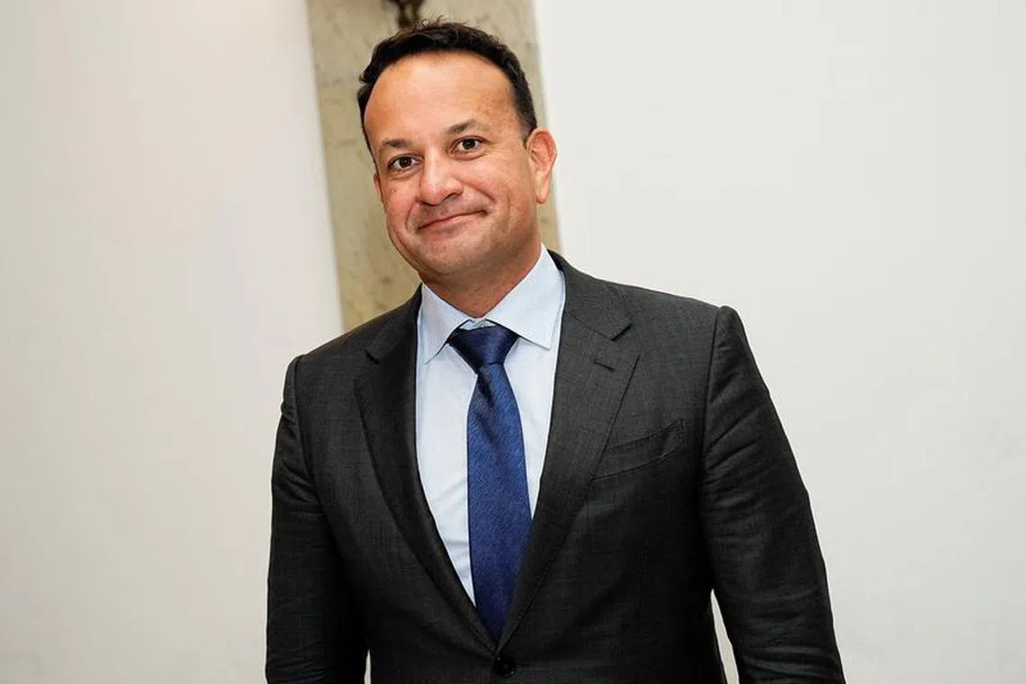 FILE PHOTO: Ireland's Prime Minister Leo Varadkar arrives as Denmark hosts a meeting on the future of the EU, at Christiansborg Castle in Copenhagen, Denmark, Tuesday November 14, 2023. Martin Sylvest/Ritzau Scanpix/via REUTERS/File photo