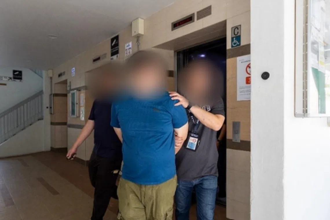 Twenty-two men were nabbed in Singapore.