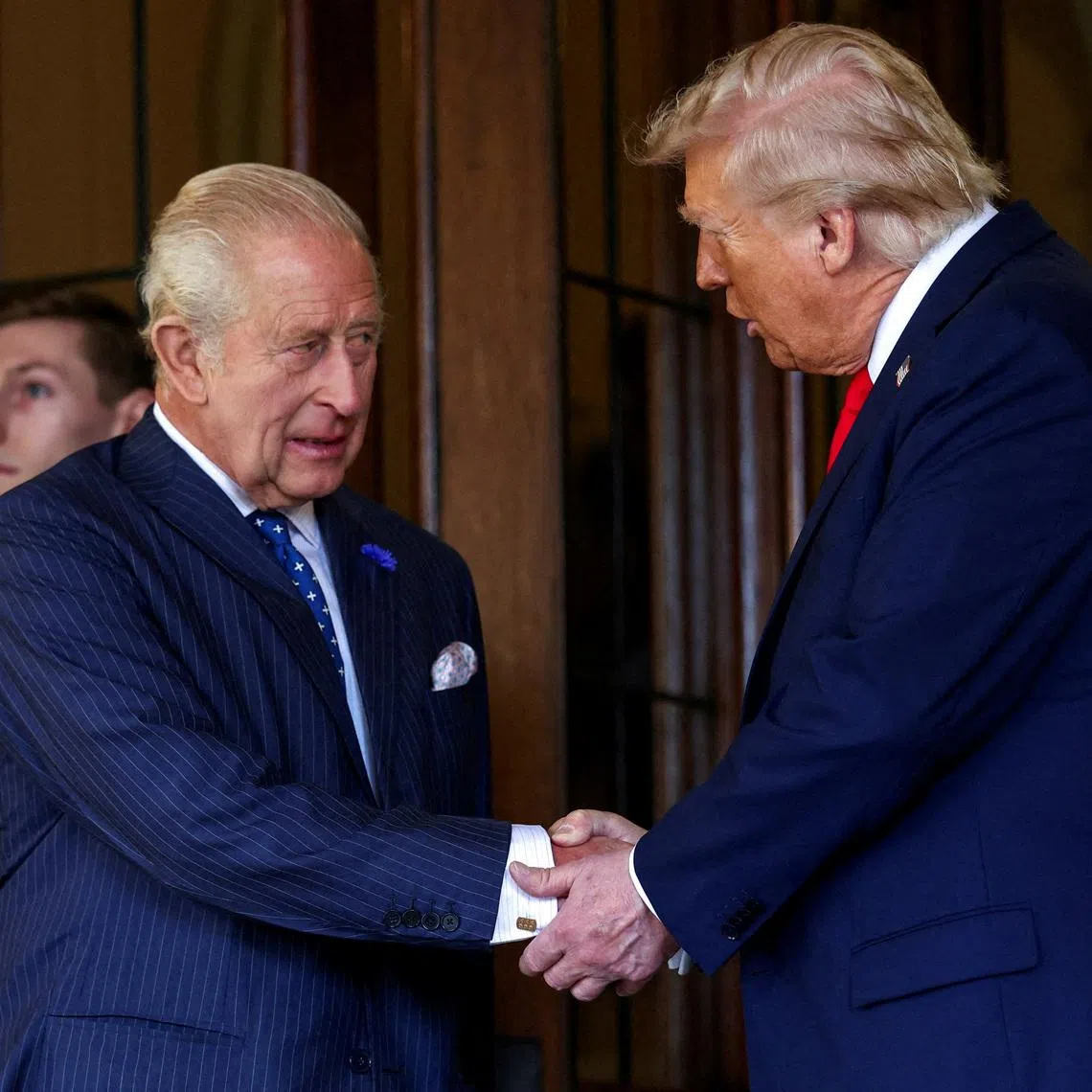 US President Donald Trump met King Charles during a state visit to Britain in September 2025.