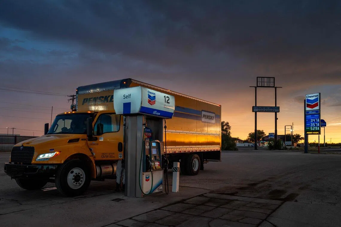 Retail diesel prices in the US are already above US$5.60 a gallon, near the highest they have been since the beginning of the US-Iran war.