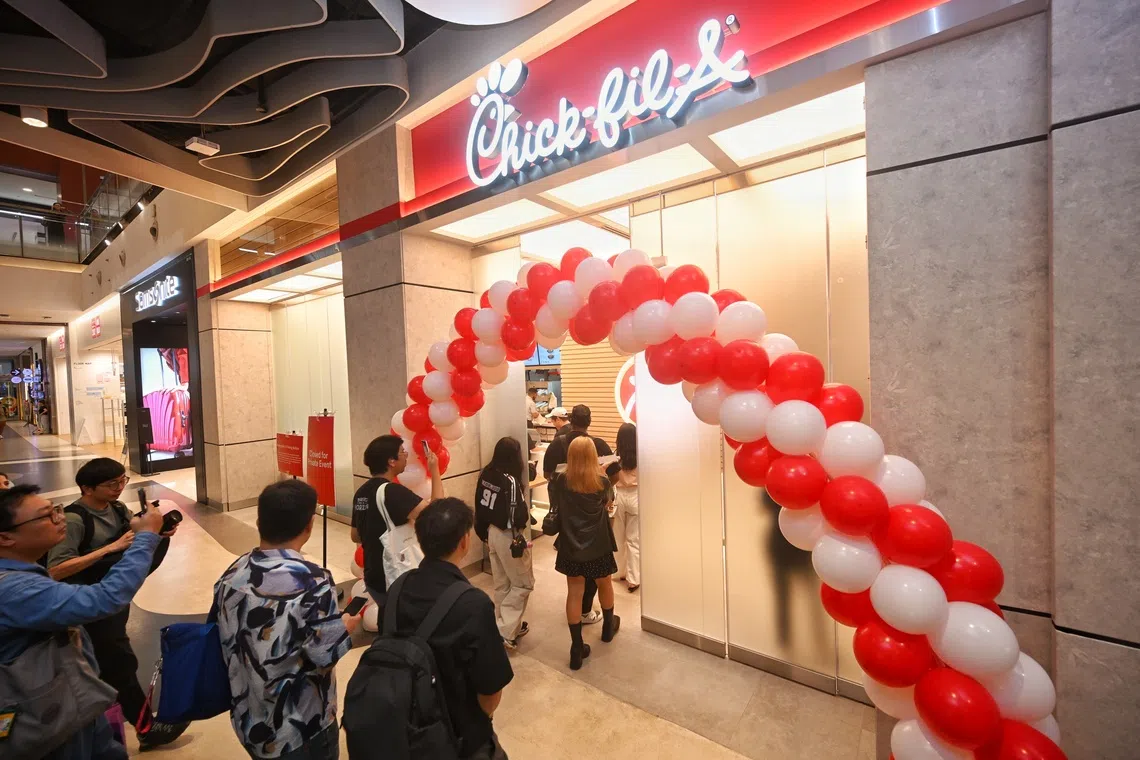First look at Chick-fil-A Singapore’s Bugis+ outlet and full menu 