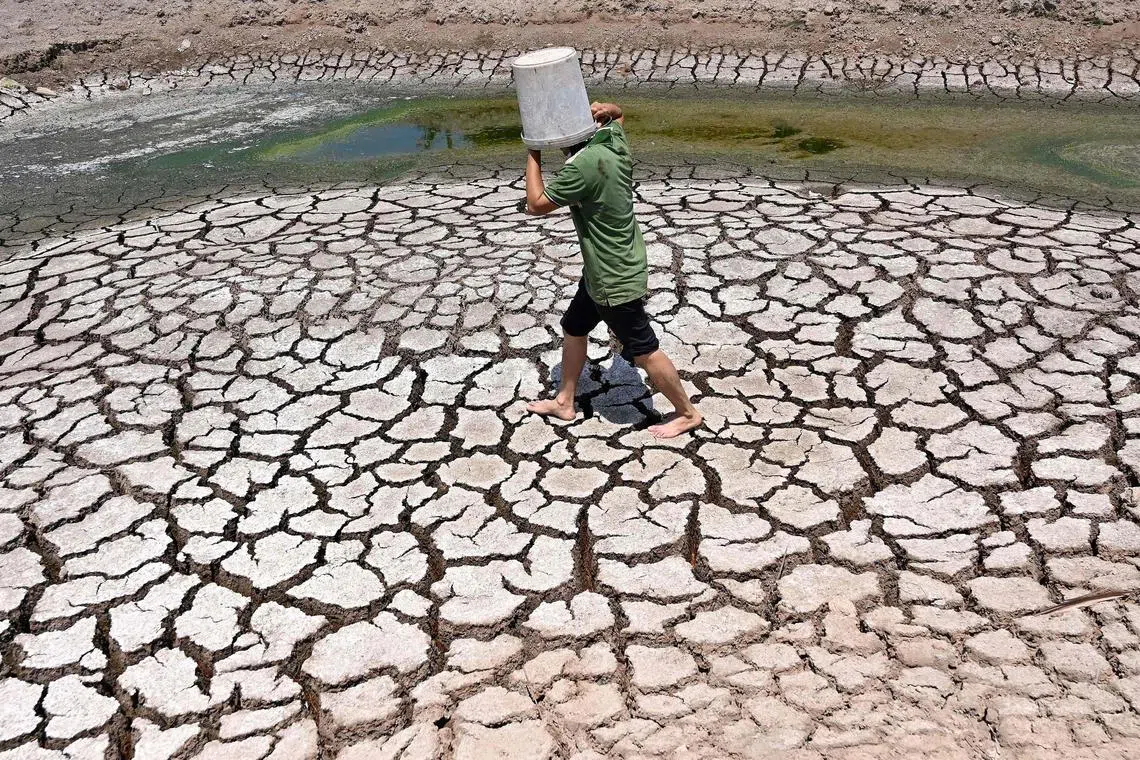 A state of emergency over the shortage of water for domestic use was announced on April 6 for the Tan Phu Dong district