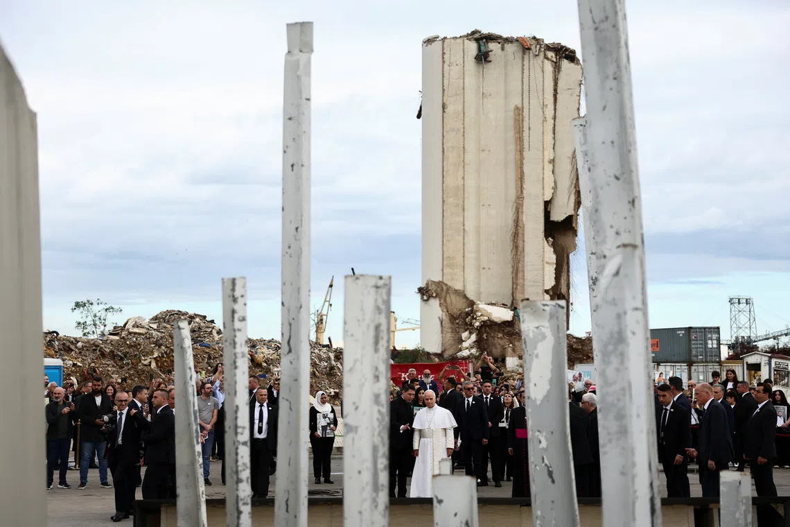 Pope's prayers renew hopes for justice for Beirut port blast victims