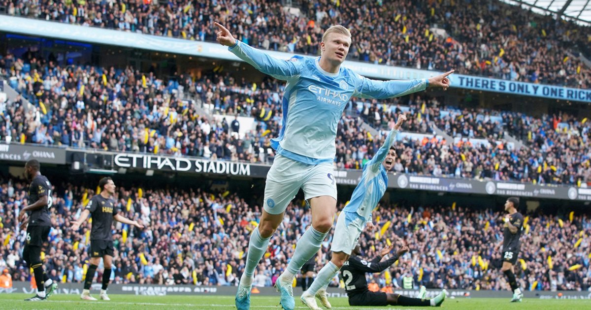 City's flying start comes at a cost, with Haaland limping off