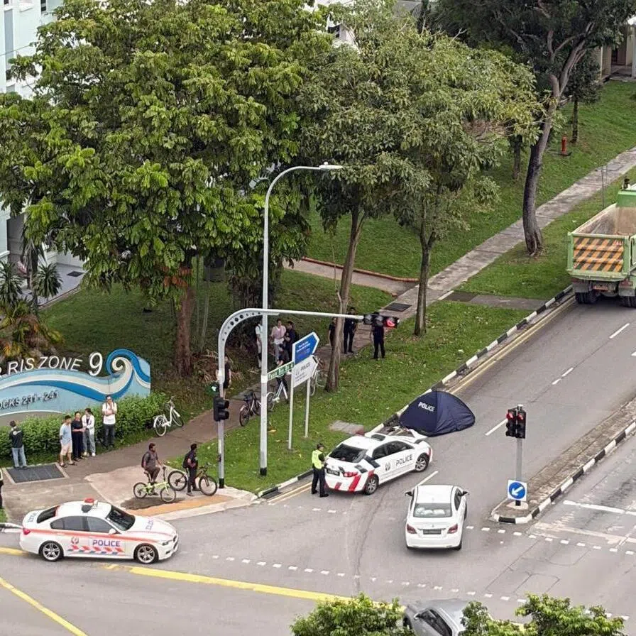 The police said they were alerted to an accident at the junction of Pasir Ris Drive 4 and Pasir Ris Drive 3 on May 23.