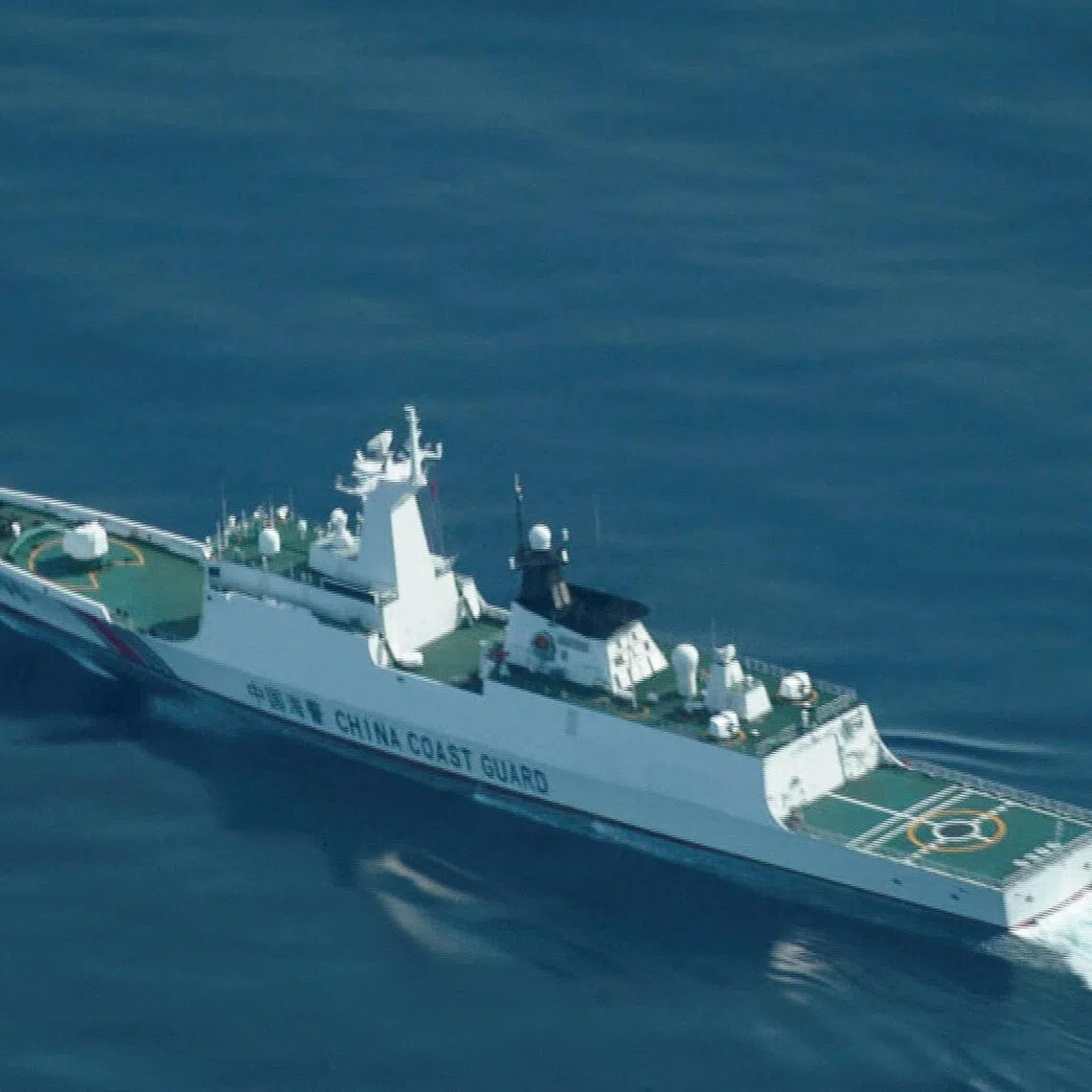 China has stepped up combat readiness patrols around the Scarborough Shoal in January.