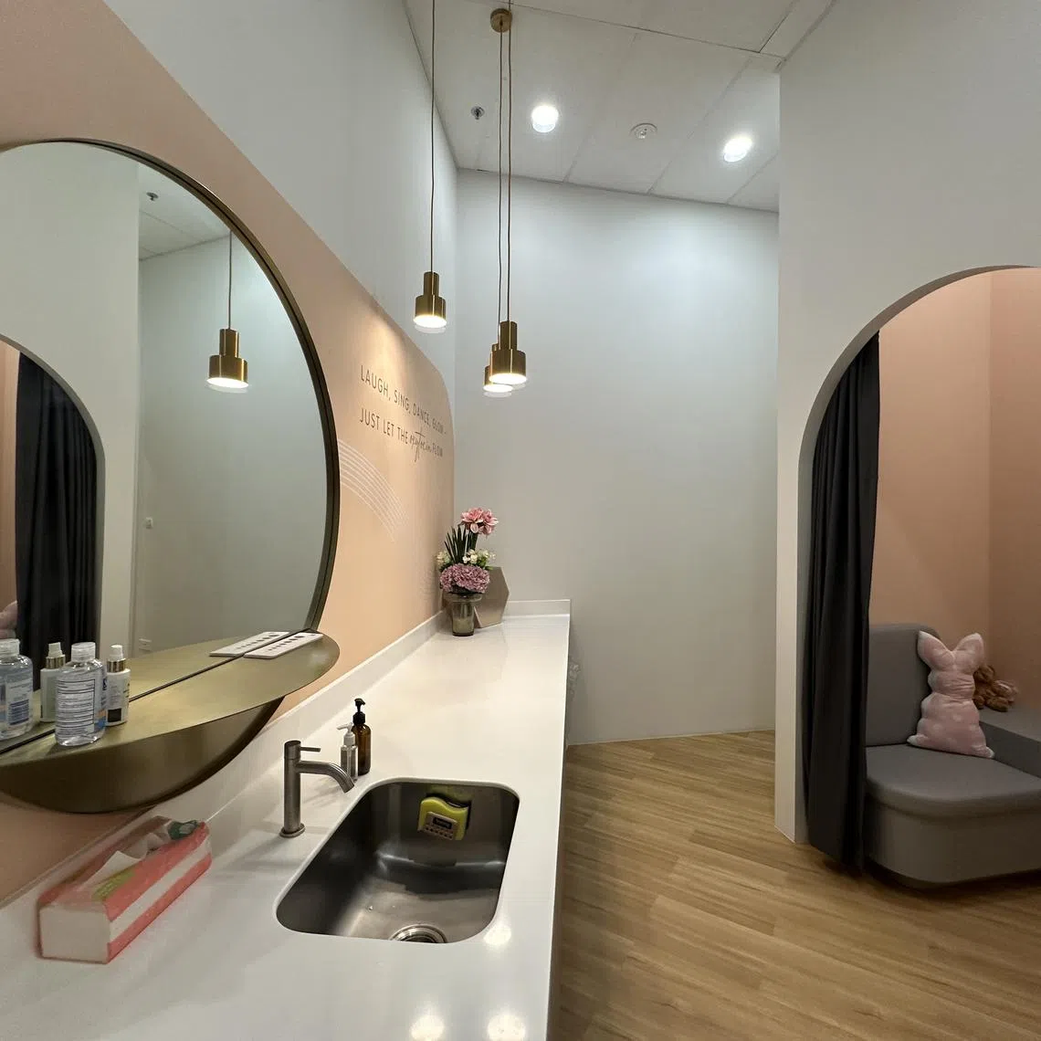 A lactation room at baby products firm Hegen. Having established, reasonable policies to support breastfeeding will help to ensure consistent and adequate accommodations for nursing mothers.