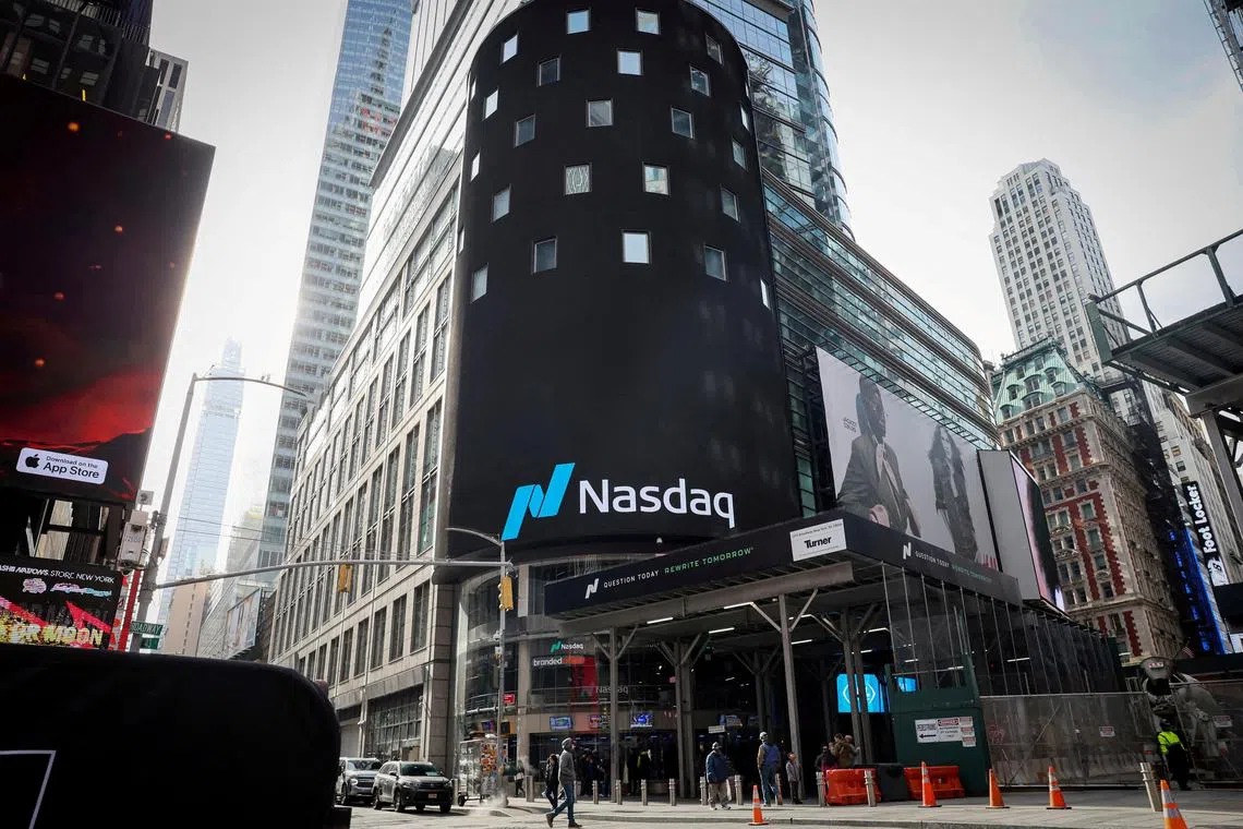 The Nasdaq Composite added 59.40 points, or 0.35 per cent, to 17,192.53.