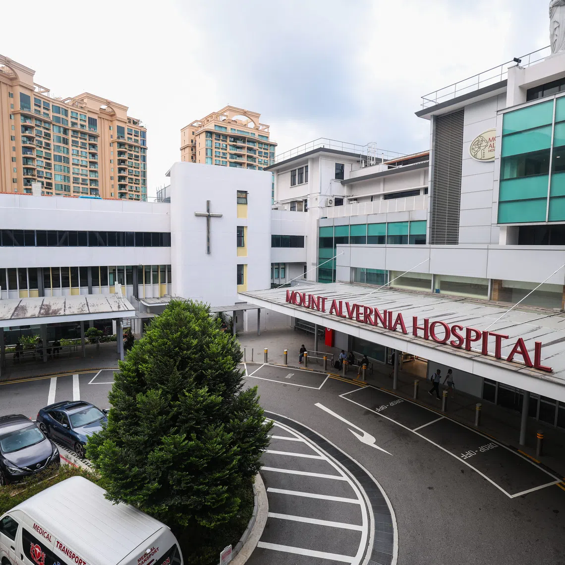 Mount Alvernia Hospital is currently the only not-for-profit private acute hospital in Singapore. Details of a possible second such hospital are still being worked out currently.