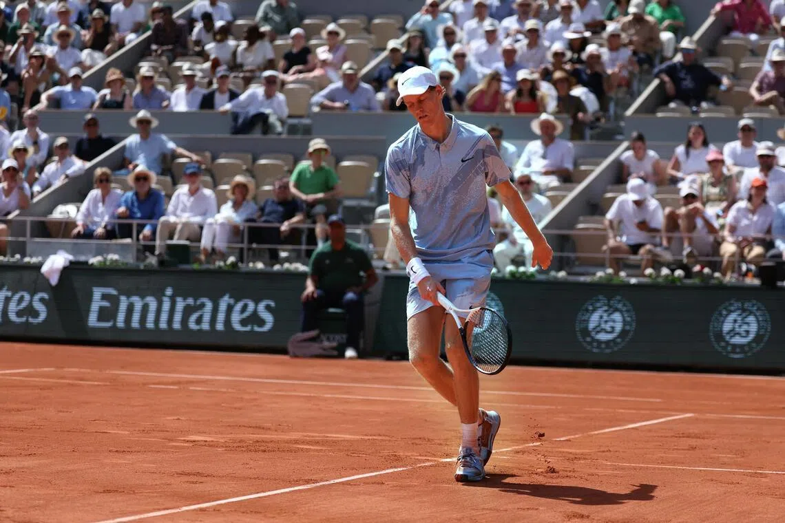 World No. 1 Jannik Sinner's second-round defeat at the French Open on May 28 throws the men’s draw wide open.