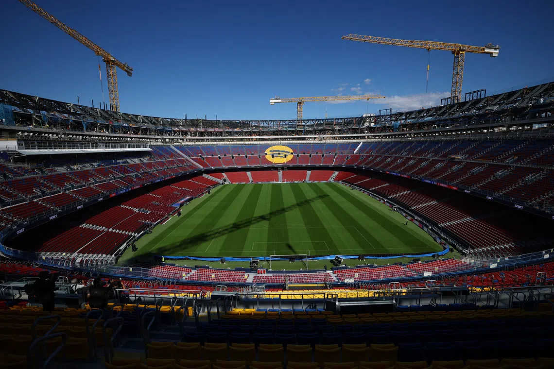 The stadium was supposed to reopen in November 2024 but the date has been pushed back several times.