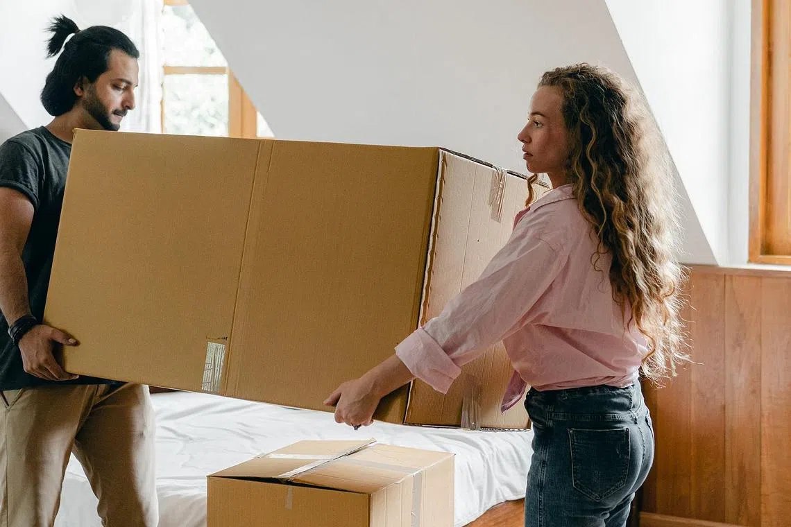 About two-thirds of people who have moved in with their romantic partner say finances and logistics contributed to their decision.