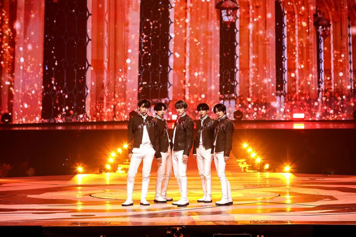 K-pop quintet Tomorrow X Together's upcoming Singapore is part of their third global tour.