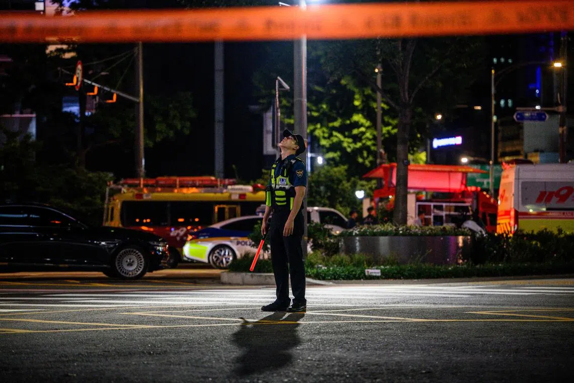 A first-year police officer in South Korea earns $1,800 per month, less than the wages a minimum wage worker would earn. 