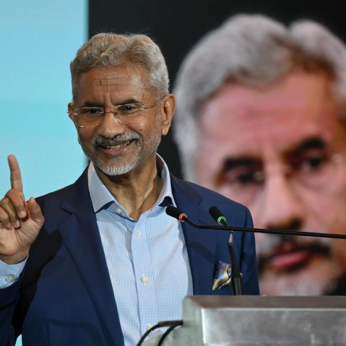 ST20240323_202426339521/ceindia/Shintaro Tay/
ISAS Distinguished Lecture by Dr Subrahmanyam Jaishankar at Pan Pacific Singapore on March 23, 2024. Dr Subrahmanyam Jaishankar, Minister of External Affairs, Government of India, gave a keynote address and took part in a discussion session chaired by Associate Professor Iqbal Singh Sevea, Director, Institute of South Asian Studies, National University of Singapore.