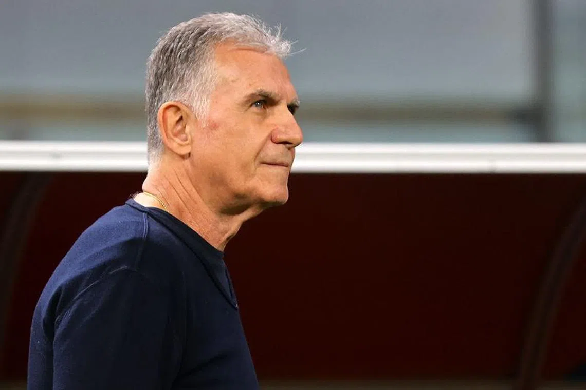 Soccer Football - World Cup - AFC Qualifiers - Group A - Qatar v Afghanistan - Khalifa International Stadium, Doha, Qatar - November 16, 2023 Qatar coach Carlos Queiroz before the match REUTERS/Ibraheem Al Omari/File Photo