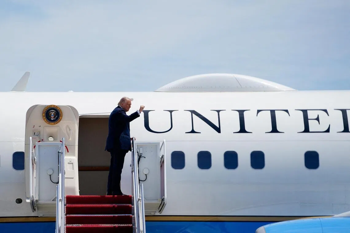 Presidential jet gifted to Trump by Qatar completes testing