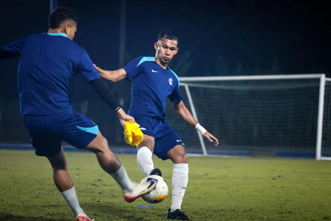 SEA Games 2025: Young Lions’ Khairin Nadim eyes redemption in Thailand