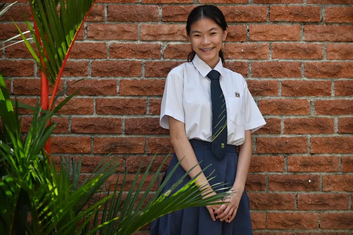 Former Beatty Secondary School student Jamie Wong has suffered from frequent migraines since she was in Secondary 3.