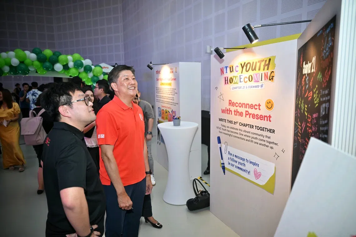 NTUC secretary-general Ng Chee Meng reiterated the labour movement’s position in strengthening support for the youth to help them enter the workforce with confidence.