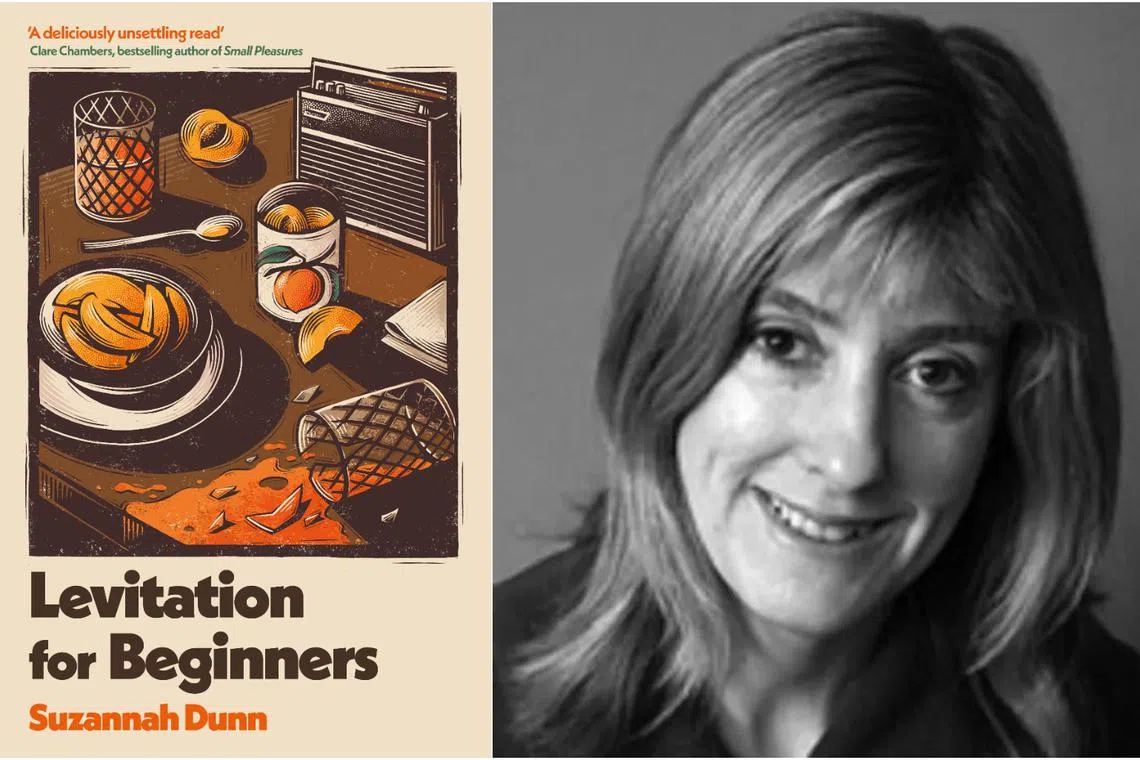 Levitation For Beginners by Suzannah Dunn promises murder and mystery in small-town England.