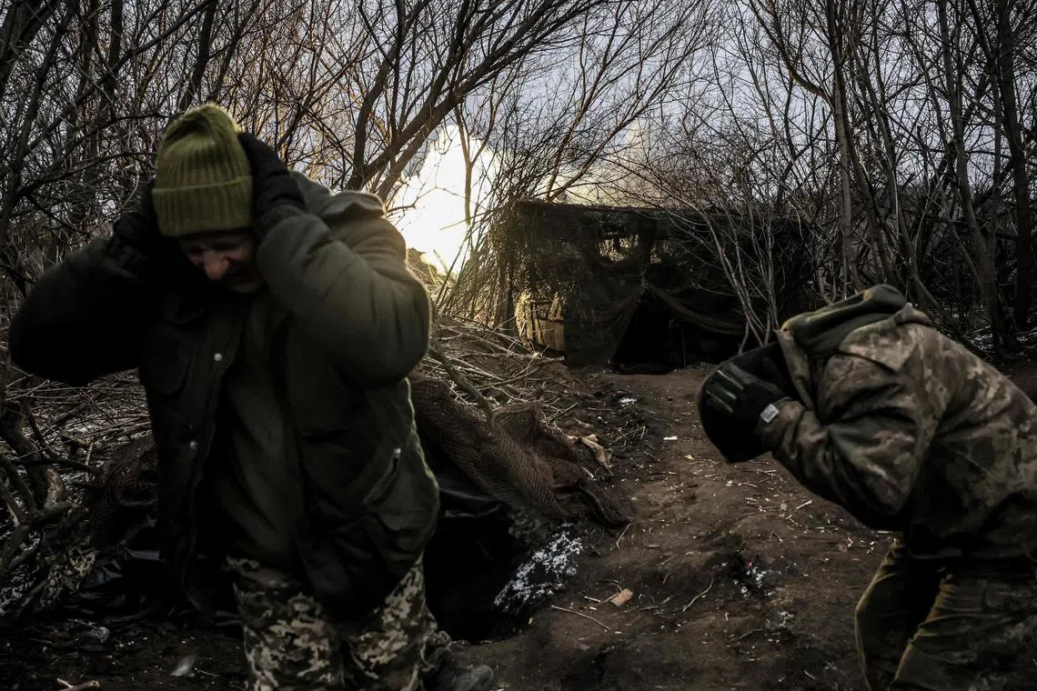 Mr Trump said his administration was also looking at the issue of sending weapons to Ukraine.