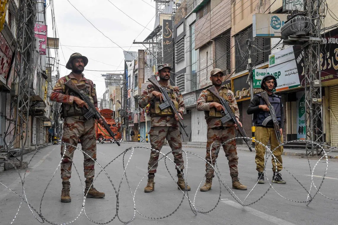 Islamabad has routinely blamed its western neighbour Afghanistan for allowing militant groups to operate on its soil.