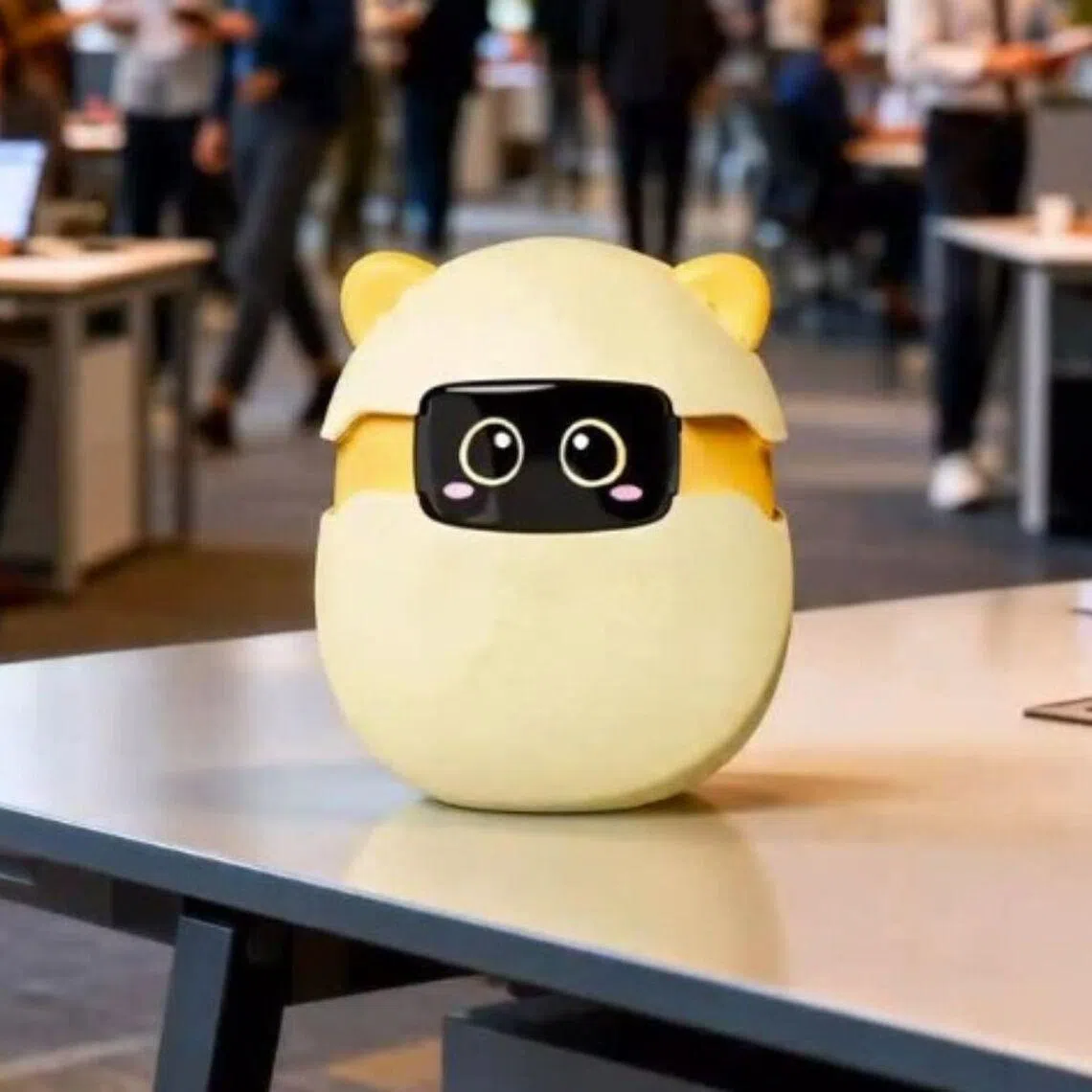The palm-sized toy developed by Chinese start-up Takway.AI is billed as the world's first emotionally intelligent AI pocket pet.