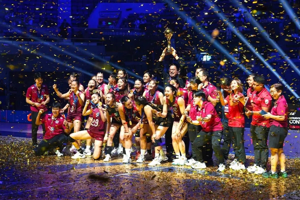 Thailand’s 3-2 victory over China delivered a direct qualification for the Los Angeles 2028 Olympic Games.