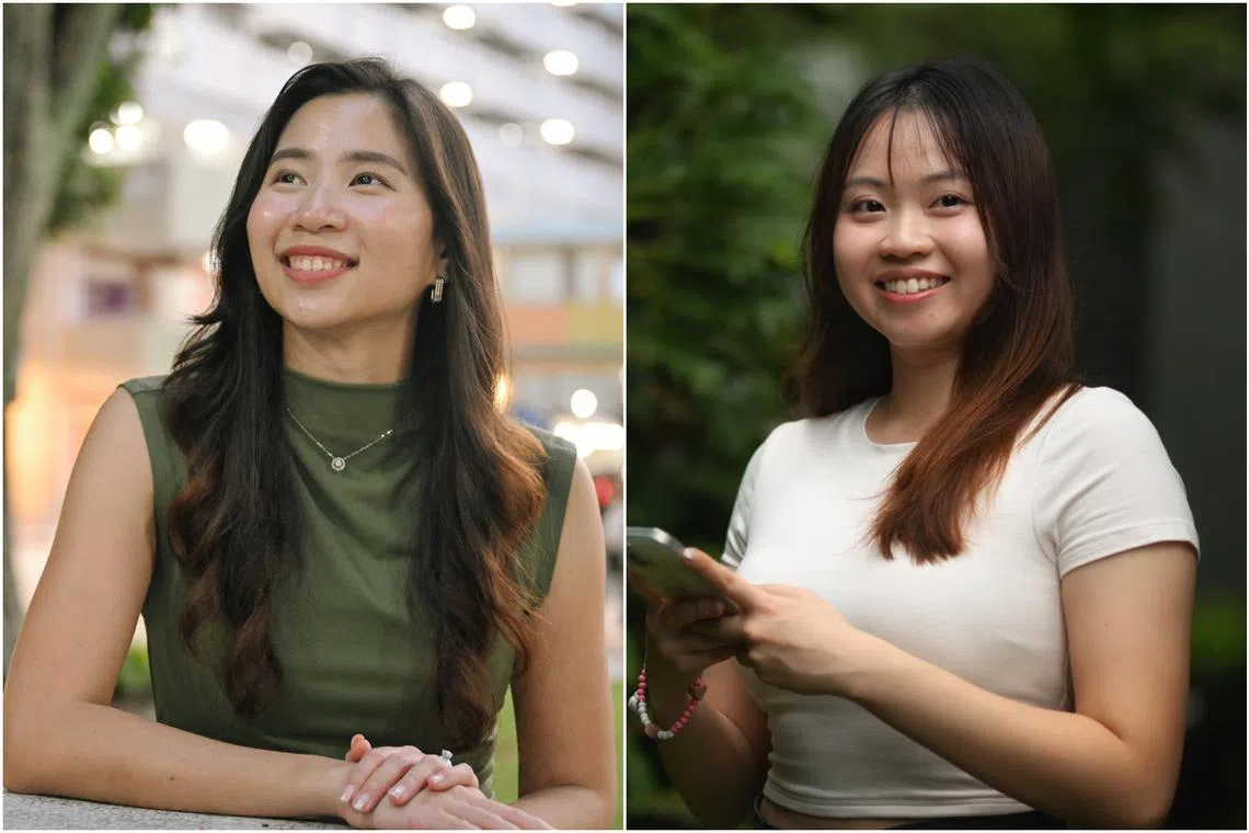 Ms Grace Ooi (left) and Ms Sheryl Chan credited social media for democratising investment know-how, although they cautioned against following any “TikTok hype”.
